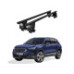 Bare transversale portbagaj auto aluminiu compatibile plafon neted Seat Tarraco 2018-> argintii sau negre