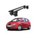 Bare transversale portbagaj auto aluminiu compatibile plafon neted Seat Altea 2004-2009 argintii sau negre Bare transversale portbagaj auto aluminiu compatibile plafon neted Seat Altea 2004-2009 argintii sau negre