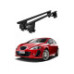 Bare transversale portbagaj auto aluminiu compatibile plafon neted Seat Leon 1P 2005-2009 argintii sau negre Bare transversale portbagaj auto aluminiu compatibile plafon neted Seat Leon 1P 2005-2009 argintii sau negre