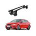 Bare transversale portbagaj auto aluminiu compatibile plafon neted Seat Leon 1P 2009-2013 argintii sau negre
