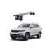 Bare transversale portbagaj auto aluminiu compatibile plafon neted SsangYong Rexton Sport Y400 Musso 2017-> argintii sau negre