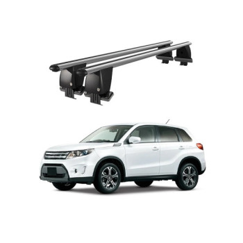Bare transversale portbagaj auto aluminiu compatibile plafon neted Suzuki Vitara LY 2015-> argintii sau negre Bare transversale portbagaj auto aluminiu compatibile plafon neted Suzuki Vitara LY 2015-> argintii sau negre