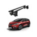 Bare transversale portbagaj auto aluminiu compatibile plafon neted Renault Grand Scenic 2017-> argintii sau negre