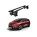 Bare transversale portbagaj auto aluminiu compatibile plafon neted Renault Grand Scenic 2017-> argintii sau negre