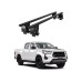 Bare transversale portbagaj auto aluminiu compatibile plafon neted Toyota Hilux AN30 2011-2015 argintii sau negre