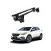 Bare transversale portbagaj auto aluminiu compatibile plafon neted Opel Grandland X 2017-> argintii sau negre