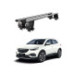 Bare transversale portbagaj auto aluminiu compatibile plafon neted Opel Grandland X 2017-> argintii sau negre