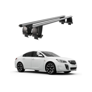Bare transversale portbagaj auto aluminiu compatibile plafon neted Opel Insignia 2009-2017 argintii sau negre