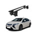 Bare transversale portbagaj auto aluminiu compatibile plafon neted Opel Ampera 2012-> argintii sau negre