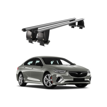 Bare transversale portbagaj auto aluminiu compatibile plafon neted Opel Insignia Grand Sport 2017-> argintii sau negre Bare transversale portbagaj auto aluminiu compatibile plafon neted Opel Insignia Grand Sport 2017-> argintii sau negre
