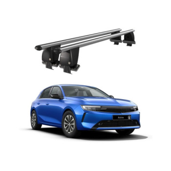 Bare transversale portbagaj auto aluminiu compatibile plafon neted Opel Astra L 2021-> argintii sau negre Bare transversale portbagaj auto aluminiu compatibile plafon neted Opel Astra L 2021-> argintii sau negre