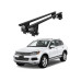 Bare transversale portbagaj auto aluminiu compatibile plafon neted Volkswagen Touareg II 7P 2010-2013 argintii sau negre