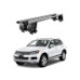 Bare transversale portbagaj auto aluminiu compatibile plafon neted Volkswagen Touareg II 7P 2010-2013 argintii sau negre