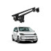 Bare transversale portbagaj auto aluminiu compatibile plafon neted Volkswagen E-Up! 2014-> argintii sau negre Bare transversale portbagaj auto aluminiu compatibile plafon neted Volkswagen E-Up! 2014-> argintii sau negre