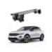 Bare transversale portbagaj auto aluminiu compatibile plafon neted Volkswagen T-Roc A1 2018-> argintii sau negre