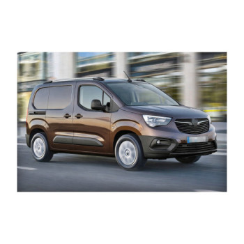 Set bare portbagaj longitudinale aluminiu auto compatibile Opel Combo scurt 2019->