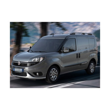 Set bare portbagaj longitudinale aluminiu auto compatibile Fiat Doblo III scurt 2023->
