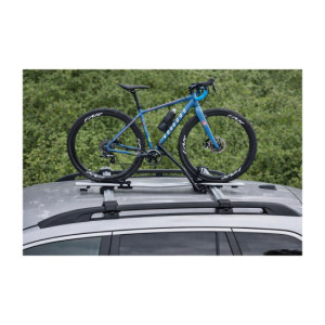 Suport bicicleta auto cu prindere pe bare transversale pentru plafon