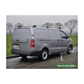 Set bare portbagaj longitudinale aluminiu auto compatibile Fiat Scudo lung 2022-> Set bare portbagaj longitudinale aluminiu auto compatibile Fiat Scudo lung 2022->