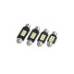 Bec sofit 36mm 6SMD 3030 12V Canbus 300 lumen Lumina alba