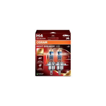 Set becuri Osram H4 Night Breaker Laser +150% 12V 60/55W Set becuri Osram H4 Night Breaker Laser +150% 12V 60/55W