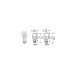 Bec pozitie T15 12V W16W Narva Bec pozitie T15 12V W16W Narva