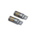 Set 2 becuri o faza T20 7440 84SMD Canbus 12V-24V nonpolar lumina galbena 1000 lumen 25W