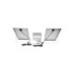 Lampa LED cu panou solar 100W proiector 300W baterie 3,2V/40Ah
