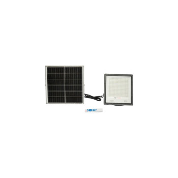 Proiector led de 200w cu panou solar 20W, baterie si telecomanda Proiector led de 200w cu panou solar 20W, baterie si telecomanda