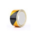 Banda delimitare santier neagra galbena 5cm x 200m