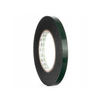 Banda dublu adeziva verde 10mm x 10m grosime 1mm Banda dublu adeziva verde 10mm x 10m grosime 1mm