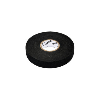 Banda izolatoare panza Yato 19mmx25m rezistenta abraziune Banda izolatoare panza Yato 19mmx25m rezistenta abraziune