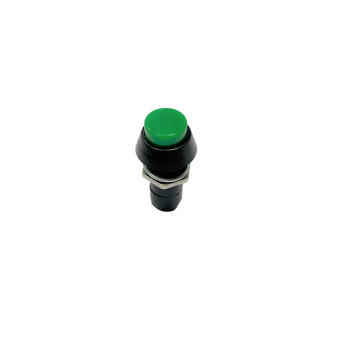 Buton cu retinere ON-OFF VERDE