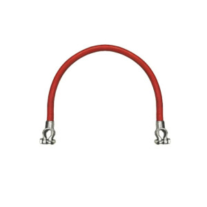 Cablu alimentare baterie borna 45 cm rosu