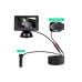 Kit camera auto pentru bebelusi cu monitor 4.3 inch cu fir pentru vizualizare in timp real