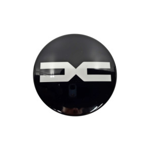 Capac roata original Dacia lucios alb negru compatibil Dacia Duster II Sandero II Logan II