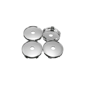 Set capace centrale jante auto 60 mm crom