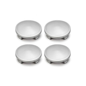 Set capace centrale jante auto 56 mm crom