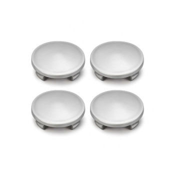 Set capace centrale jante auto 56 mm crom