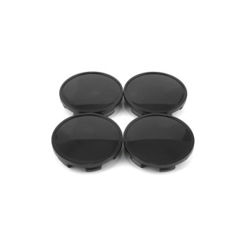 Set capace centrale jante auto 65 mm negre Set capace centrale jante auto 65 mm negre