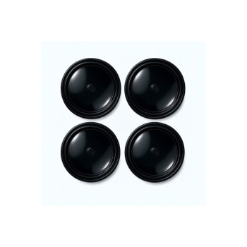 Set capace centrale jante auto 69 mm negre Set capace centrale jante auto 69 mm negre