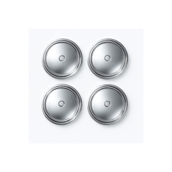 Set capace centrale jante auto 77 mm crom