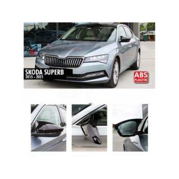 Capace oglinda tip Batman auto compatibile Skoda Superb III 2015-2023