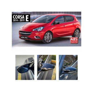 Capace oglinda tip Batman auto compatibile Opel Corsa E 2014-2019