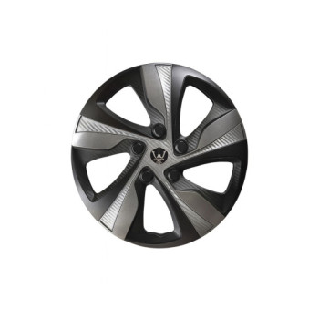 Set 4 capace roti Evo culoare negru gri antracit 15 inch