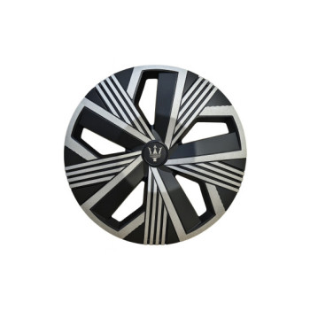 Set 4 capace roti Evo culoare negru argintiu 16 inch