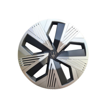 Set 4 capace roti Evo culoare argintiu negru 16 inch Set 4 capace roti Evo culoare argintiu negru 16 inch