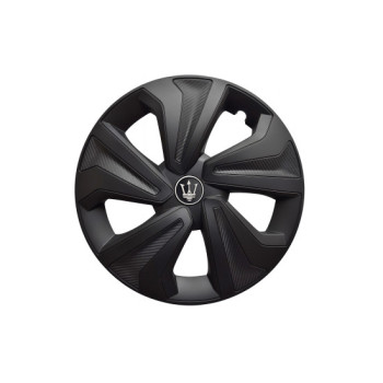 Set 4 capace roti model EVO negru mat 14