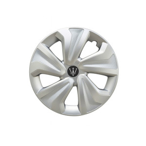 Set 4 capace roti Evo culoare argintiu 16 inch