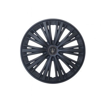 Set 4 capace roti Evo culoare negru mat 16 inch